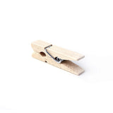 50pcs Mini Natural Wood Clothes Pegs For Craft