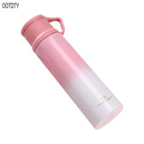 500ml Women Girl Stainless Steel Double Wall Vacuum Flask Water Bottle
